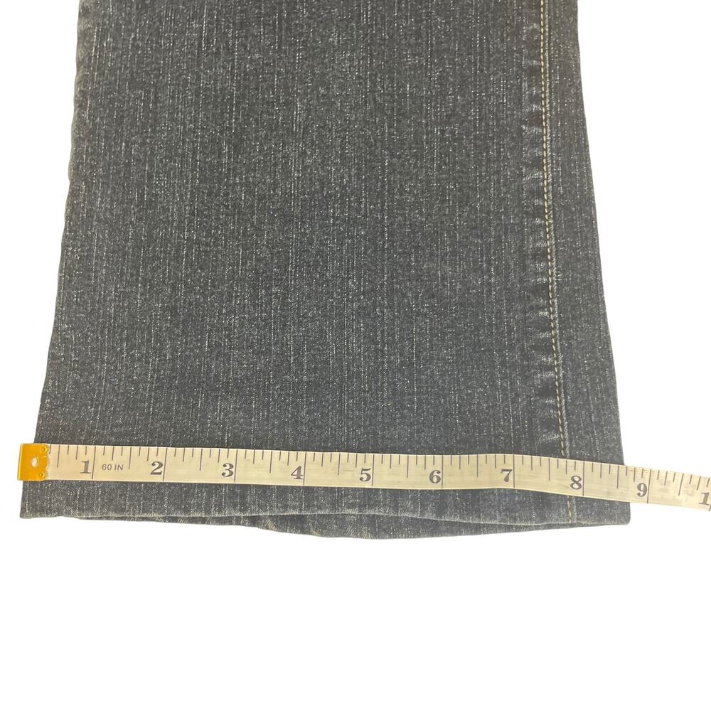 NYDJ Straight Leg Slimming Jeans Women's Size 8 Lift Tuck Technology Dark Blue - Picture 11 of 12